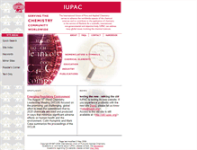 Tablet Screenshot of media.iupac.org