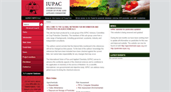 Desktop Screenshot of pesticides.iupac.org