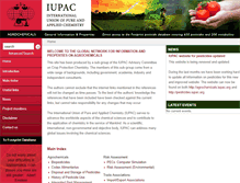 Tablet Screenshot of pesticides.iupac.org