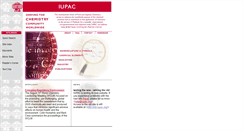 Desktop Screenshot of old.iupac.org